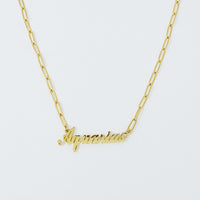 Annie Zodiac Chain Necklace