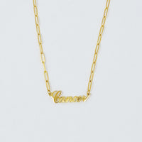 Annie Zodiac Chain Necklace