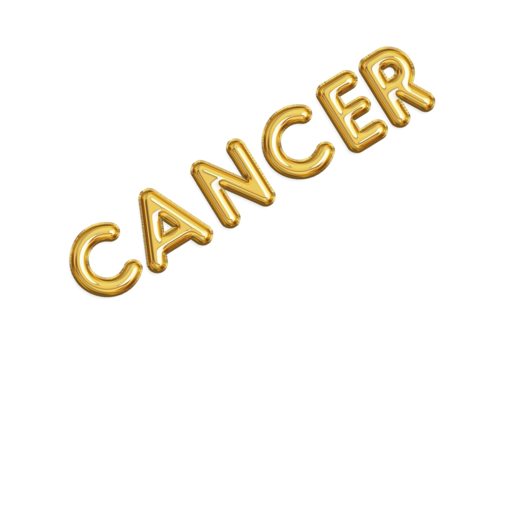 Gold Zodiac Name Balloon Banner